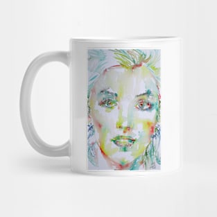 MARILYN MONROE watercolor portrait .1 Mug